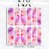 Pastel Watercolor Flower Nail Decals | Nail Art Water Transfer | Nail Wraps