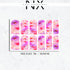 Pastel Watercolor Flower Nail Decals | Nail Art Water Transfer | Nail Wraps