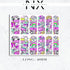 Cute Kawaii Nail Decals | Nail Art Water Transfer | Nail Wraps