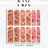 Rose Gold Flower Nail Decals | Nail Art Water Transfer | Nail Wraps