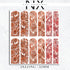 Rose Gold Flower Nail Decals | Nail Art Water Transfer | Nail Wraps