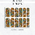 Cow Print and Sunflower Nail Decals | Nail Art Water Transfer | Nail Wraps