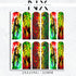 Rasta Vibe Nail Decals | Nail Art Water Transfer | Nail Wraps