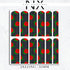Rockabilly Pattern Nail Decals | Nail Art Water Transfer | Nail Wraps