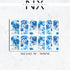 Floral Toile De Jouy Nail Decals | Nail Art Water Transfer | Nail Wraps