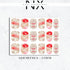 Sweet Chinoiserie Nail Decals | Nail Art Water Transfer | Nail Wraps