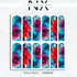Watercolor Flower Nail Decals | Nail Art Water Transfer | Nail Wraps