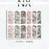Camoflauge Pink Nail Decals | Nail Art Water Transfer | Nail Wraps
