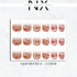 Ombré Rose Gold Flower Nail Decals | Nail Art Water Transfer | Nail Wraps