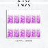 Pink Ombré Benjamin Bill Nail Decals | Nail Art Water Transfer | Nail Wraps