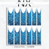 French Jean Bandana Paisley Nail Decals | Nail Art Water Transfer | Nail Wraps
