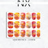 Marble Fall Nail Decals | Nail Art Water Transfer | Nail Wraps