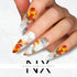 Fall Leaves Marbled Nail Decals | Nail Art Water Transfer | Nail Wraps