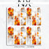 Fall Leaves Marbled Nail Decals | Nail Art Water Transfer | Nail Wraps