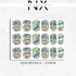 Scattered Bills Money Nail Decals | Nail Art Water Transfer | Nail Wraps