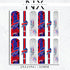 Buffalo Bills Football Nail Art | Waterslide Nail Wraps | Football Nail Designs