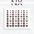 Game day Football Nail Art | Football Nail Stickers or Nail Water Decals