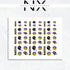 Ravens Football Nail Art | Football Nail Stickers or Nail Water Decals
