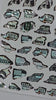 Burnt Money Pieces Nail Sticker