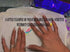 Buffalo Bills Football Nail Art |  Waterslide Nail Wraps | Football Nail Designs